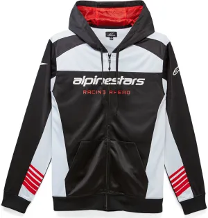 Alpinestars Sessions II Fleece Zip Hoodie, Black/White