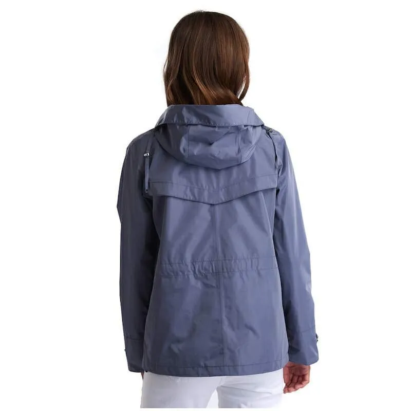 Barbour Aria Ladies Waterproof Jacket - Slate Blue