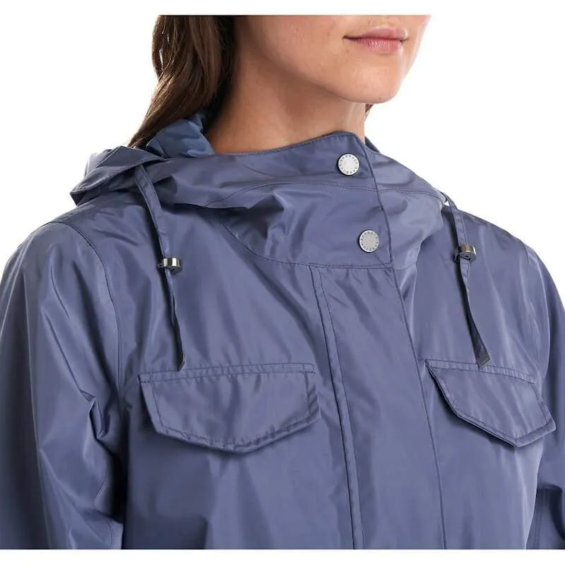 Barbour Aria Ladies Waterproof Jacket - Slate Blue