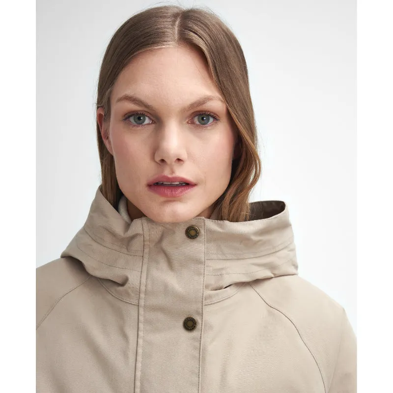 Barbour Winter Beadnell Waterproof Ladies Jacket - Sand Dune/Classic