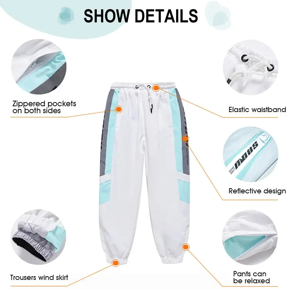 Boys & Girls Zip-up Snow Jacket & Loose Pants Set