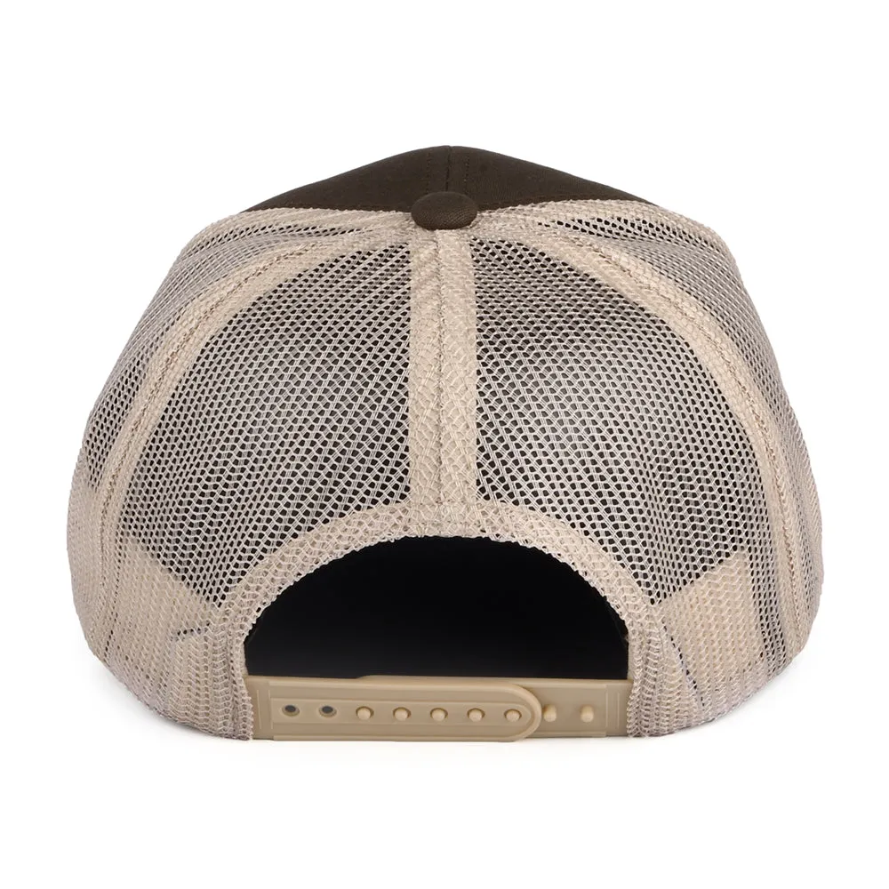 Brixton Hats Crest NetPlus MP Trucker Cap - Light Brown-Sand