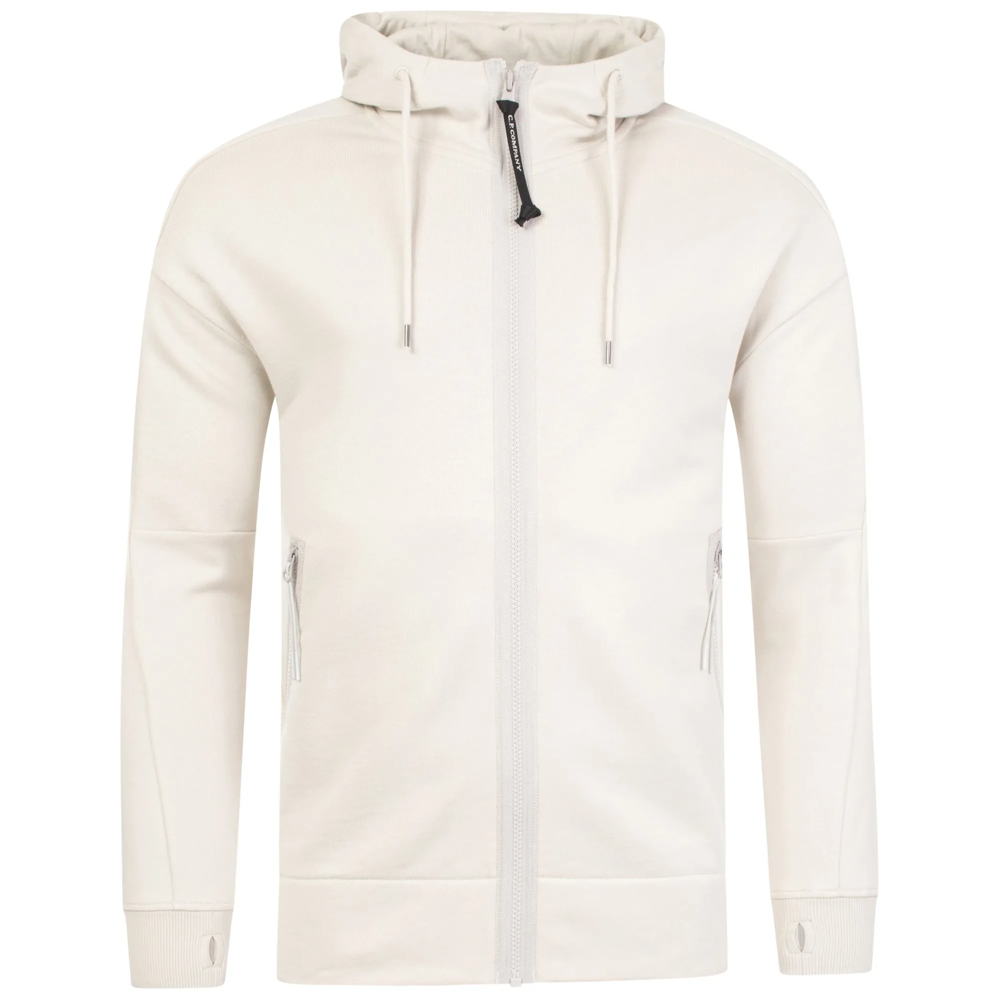 Diagonal Raised Fleece Goggle Hoodie