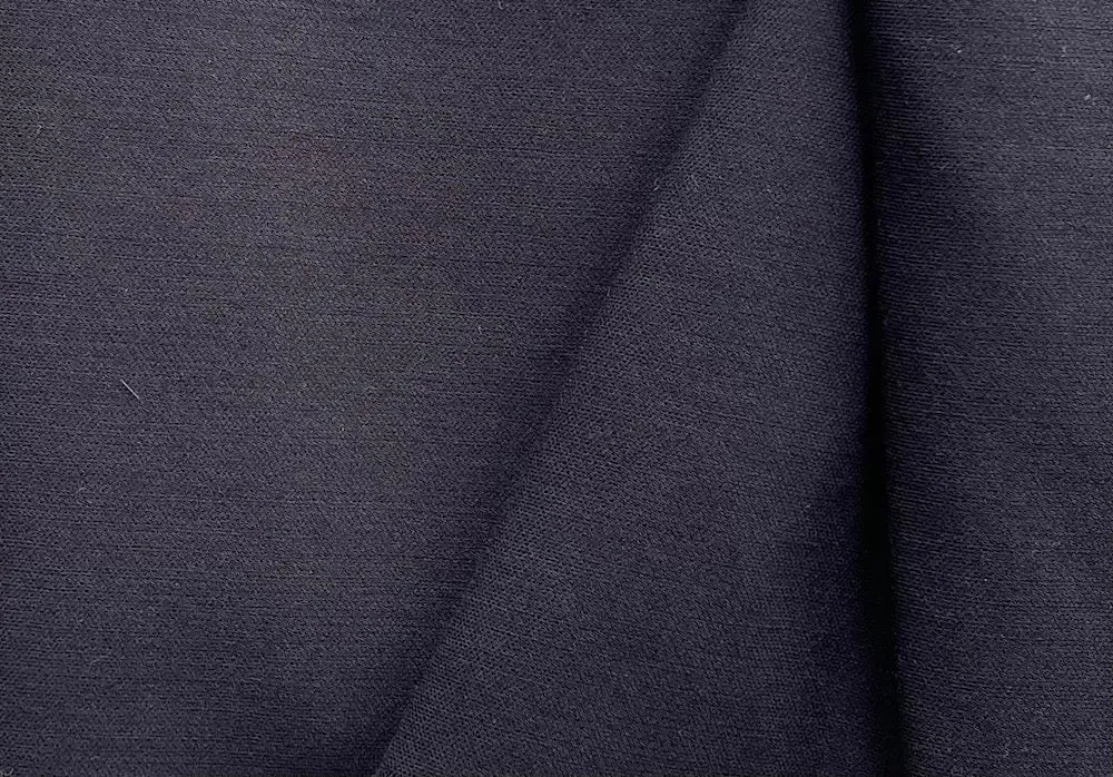 Double-Faced Naughty Navy Blue Wool Coating (Made in Italy)