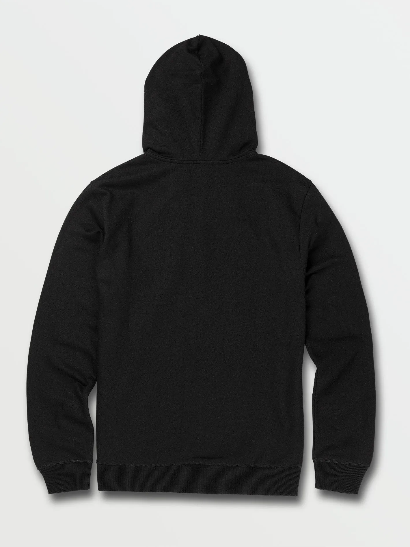 Foreman Zip Fleece Hoodie - Black