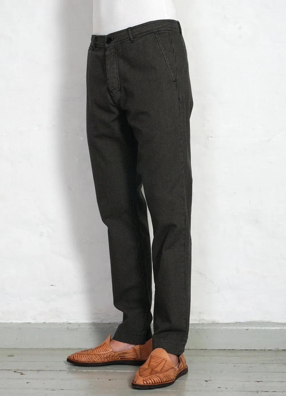 FRED | Regular Cut Work Trousers | Black Sand