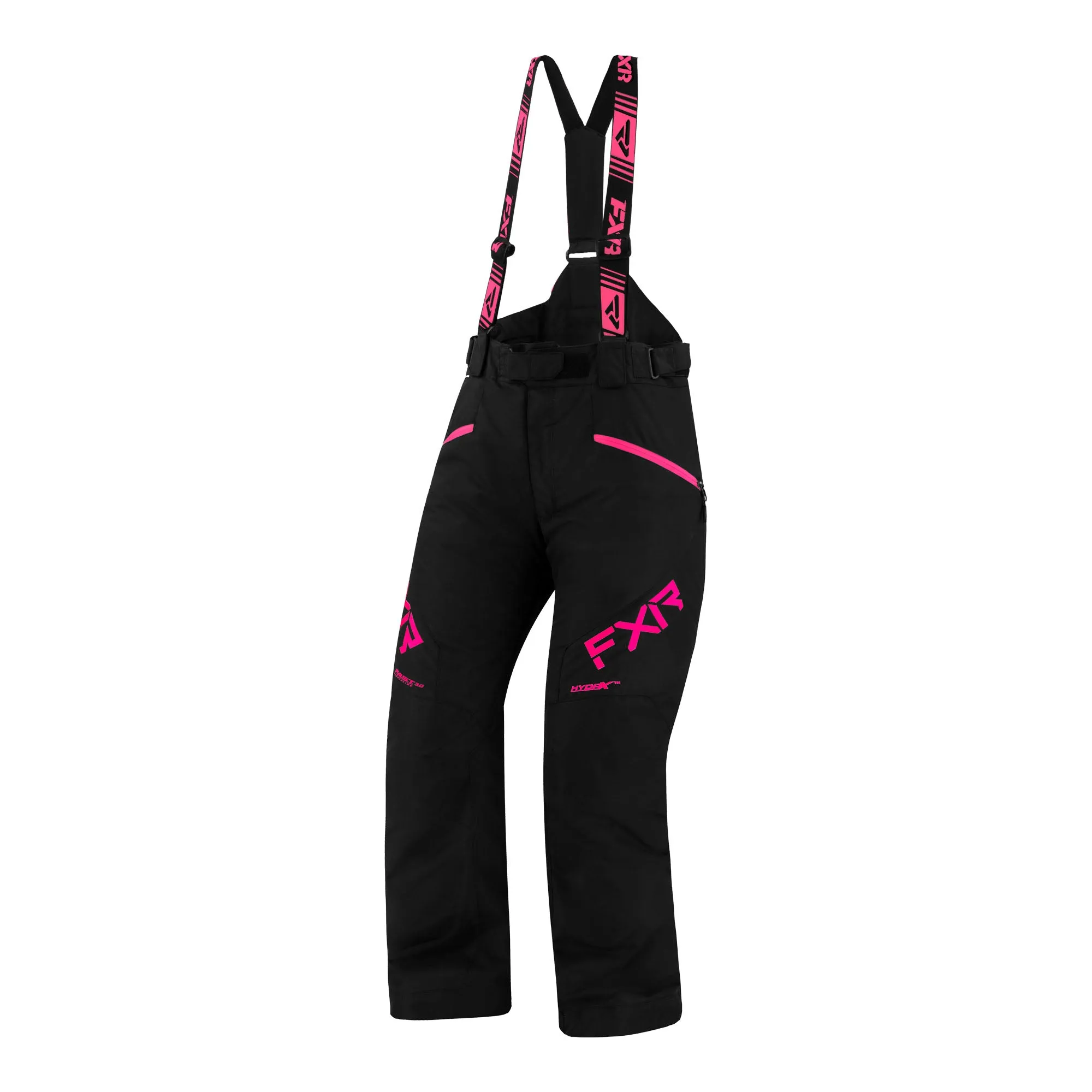 FXR Fresh Snowmobile Pants Black/E Pink