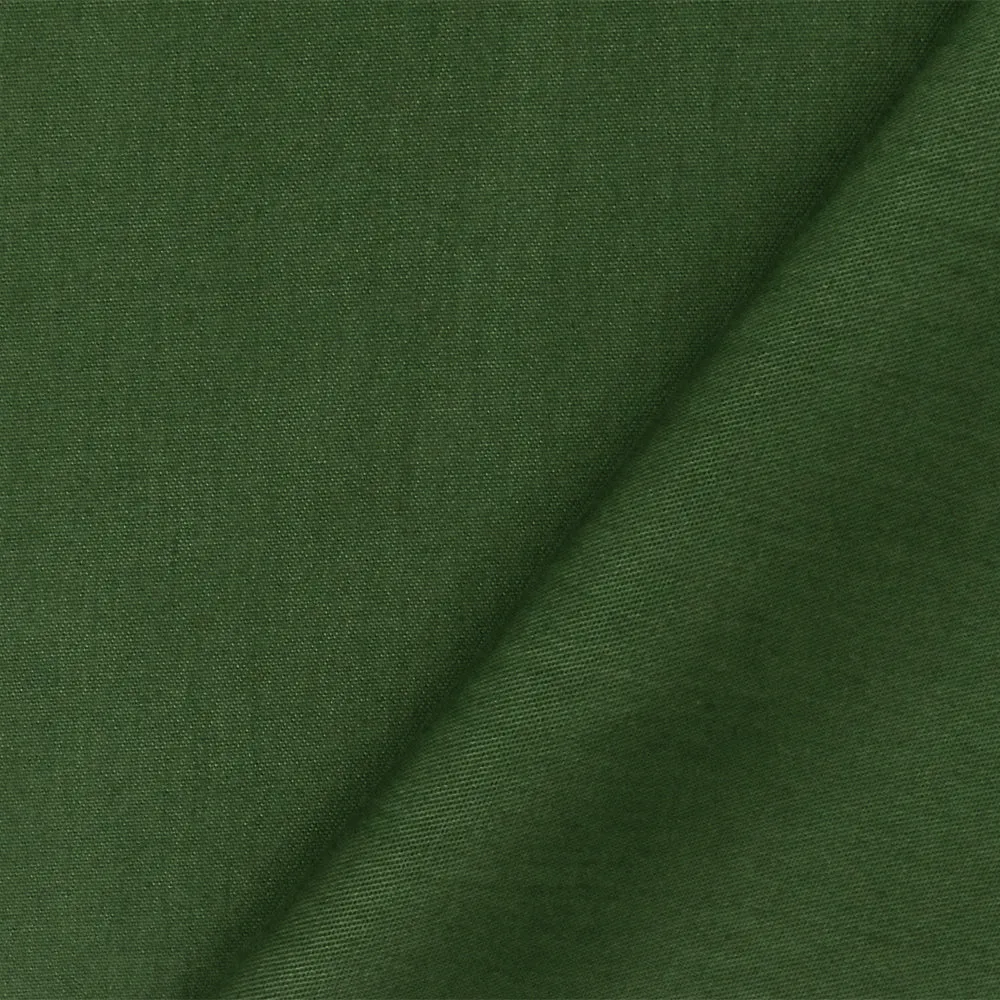 Green Solid Lyocell Peach Skin Twill Woven Fabric