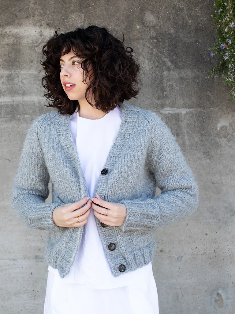 Grey Ingrid Cardigan