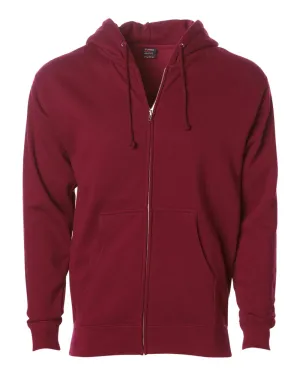 Heavyweight Full Zip Hooded Sweatshirt