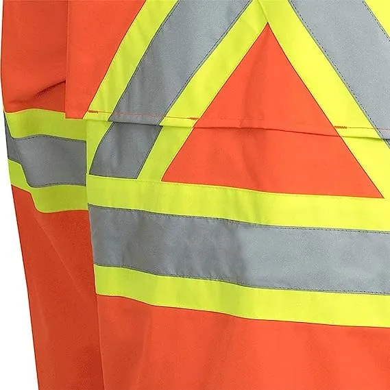 Hi Viz Safety - 2 Piece Rain Suit - Orange