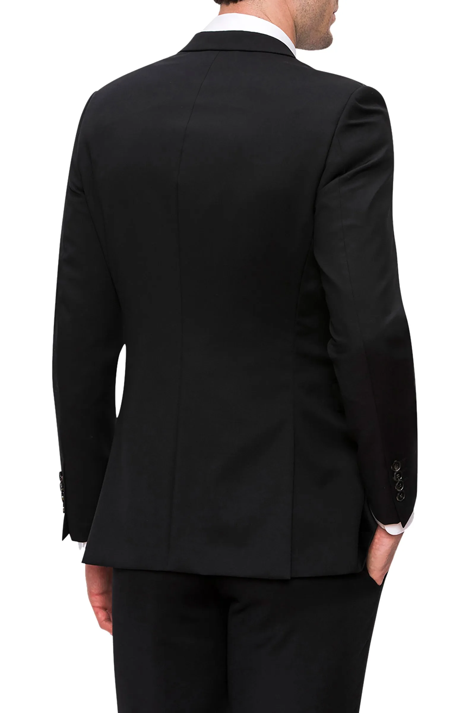 Joe Black ANCHOR FJV032 Black Suit Set