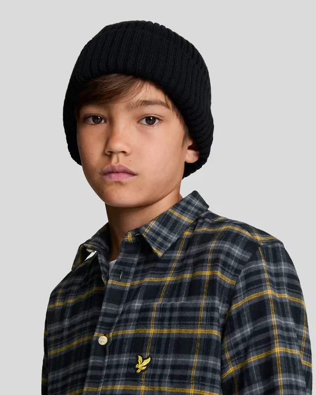 Kids Brushed Flannel Tartan Shirt