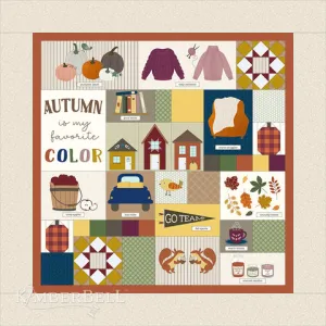 Kimberbell Falling for Autumn Quilt - Book & CD