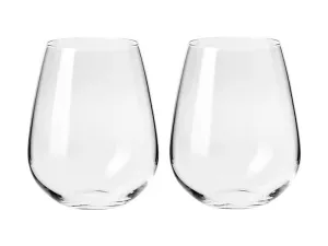 Krosno Duet Stemless Wine 500ml Set Of 2