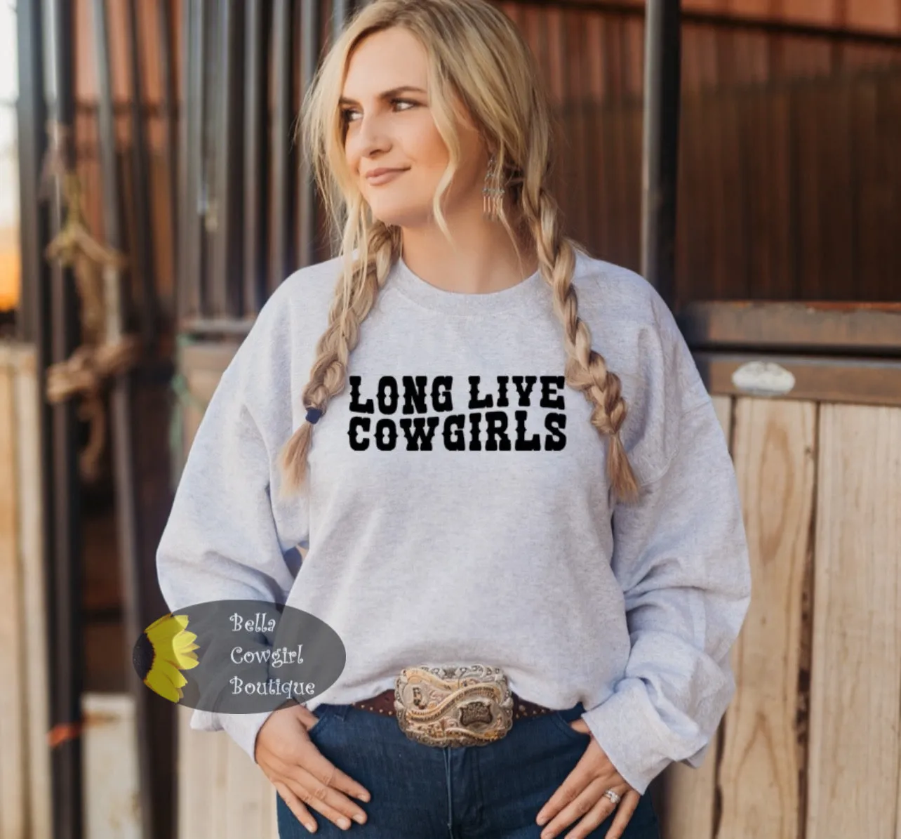 Long Live Cowgirls Country Western Sweatshirt