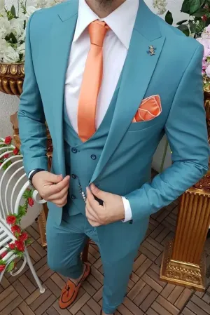 Men Suit Stylish Three Piece Mens Suit for Wedding, Engagement, Prom, Groom wear and Groomsmen Suits