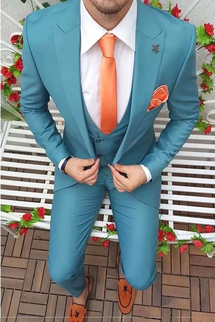 Men Suit Stylish Three Piece Mens Suit for Wedding, Engagement, Prom, Groom wear and Groomsmen Suits