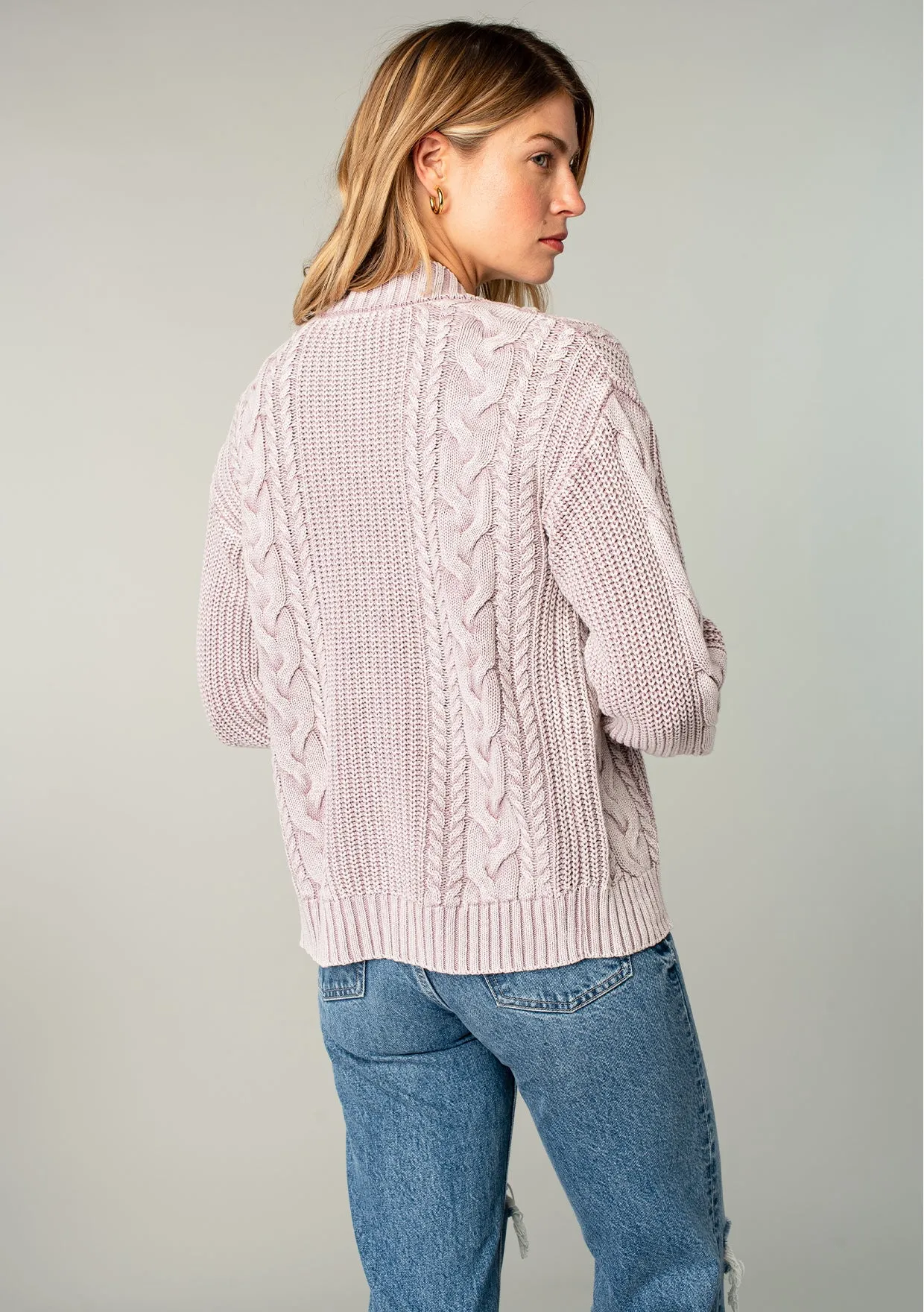 Miranda Cable Knit Cardigan