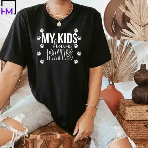 My Kids have Paws, Dog Rescue Shirts: Adopt Don't Shop