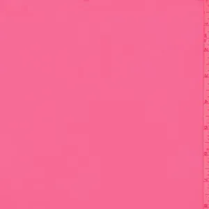 Neon Pink Double Brushed Jersey Knit Fabric