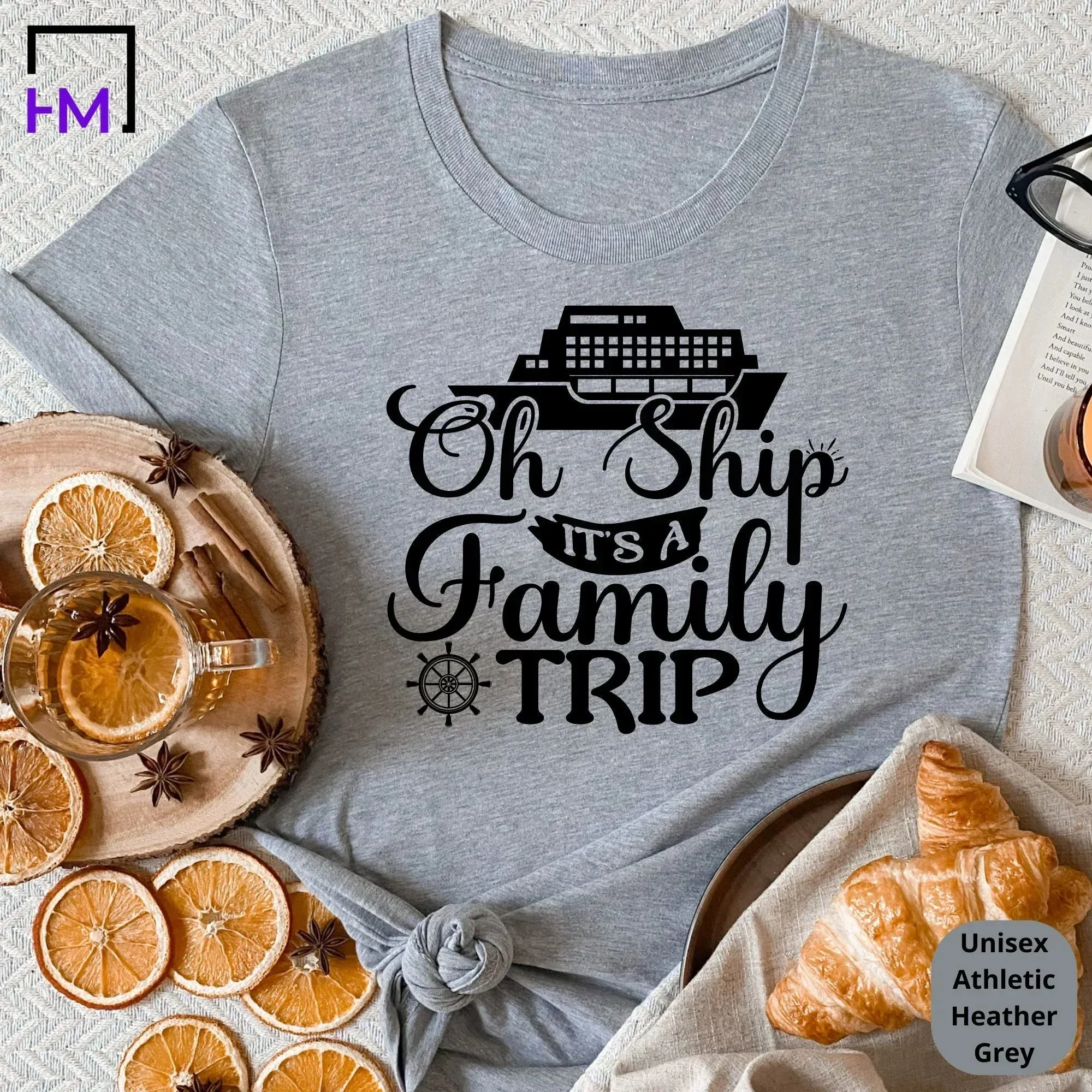 Oh Ship It's a Family Trip Cruise Shirts