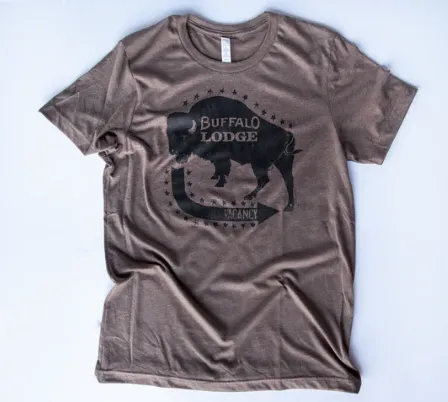 Original Cowgirl Clothing T-Shirts: Buffalo Lodge Tee