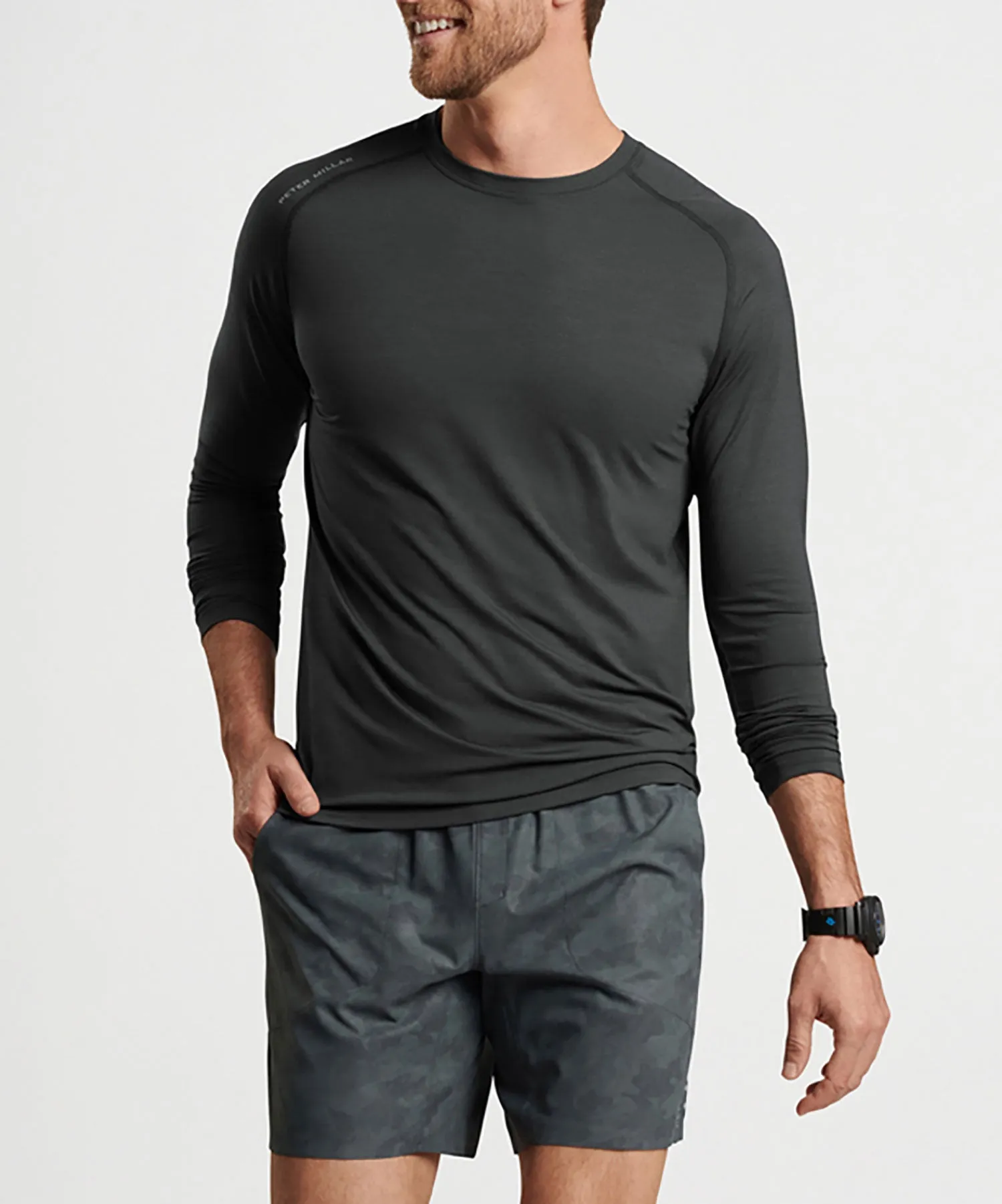 Peter Millar Long Sleeve Aurora Performance T-Shirt