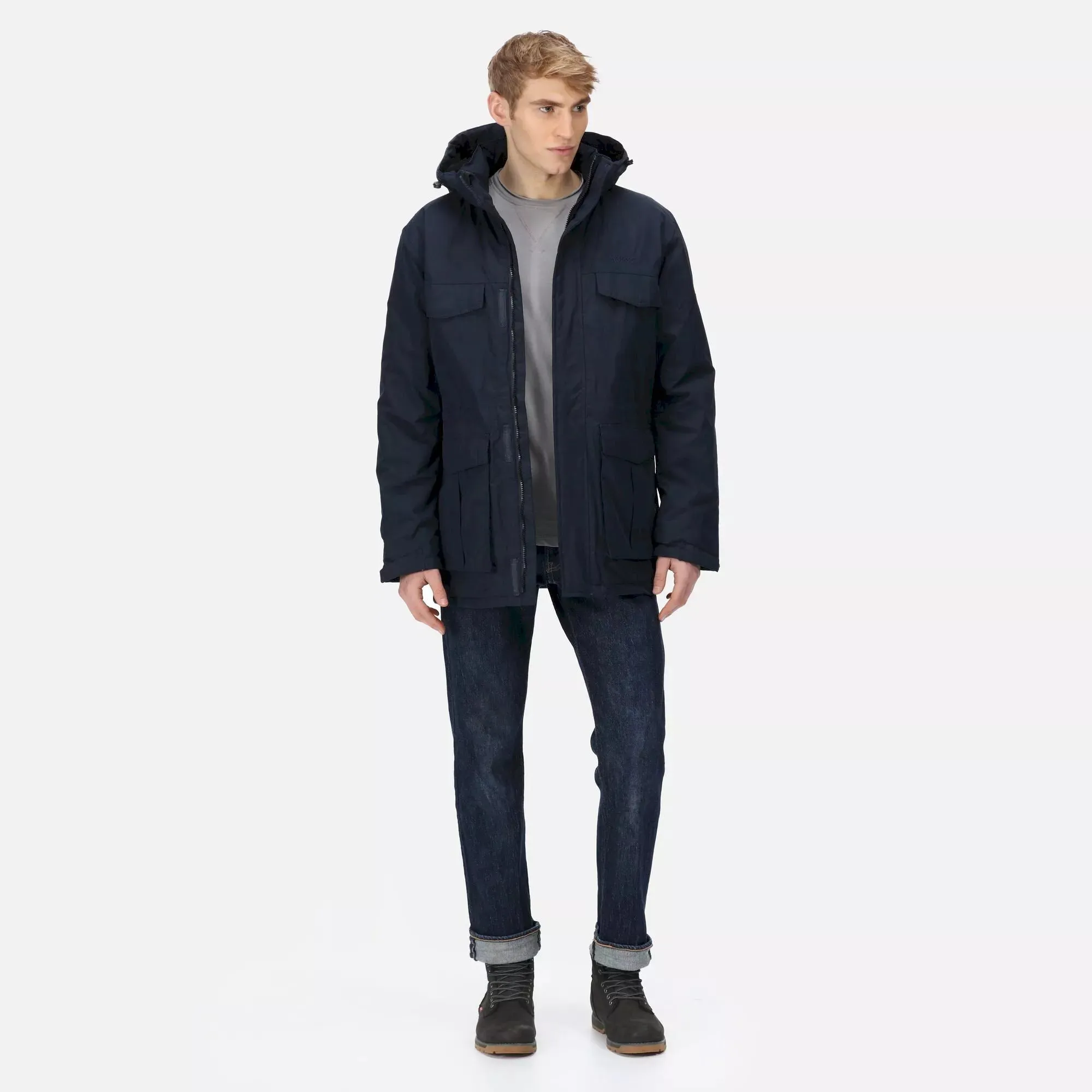 Regatta Men's Palben Waterproof Jacket Navy