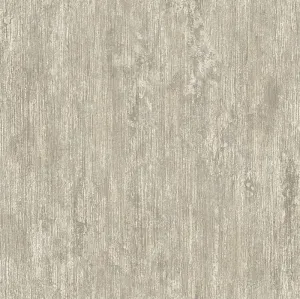 Retreat Plain Textured Metallic Wallpaper