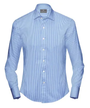 Sky Blue Bengal Stripe Shirt