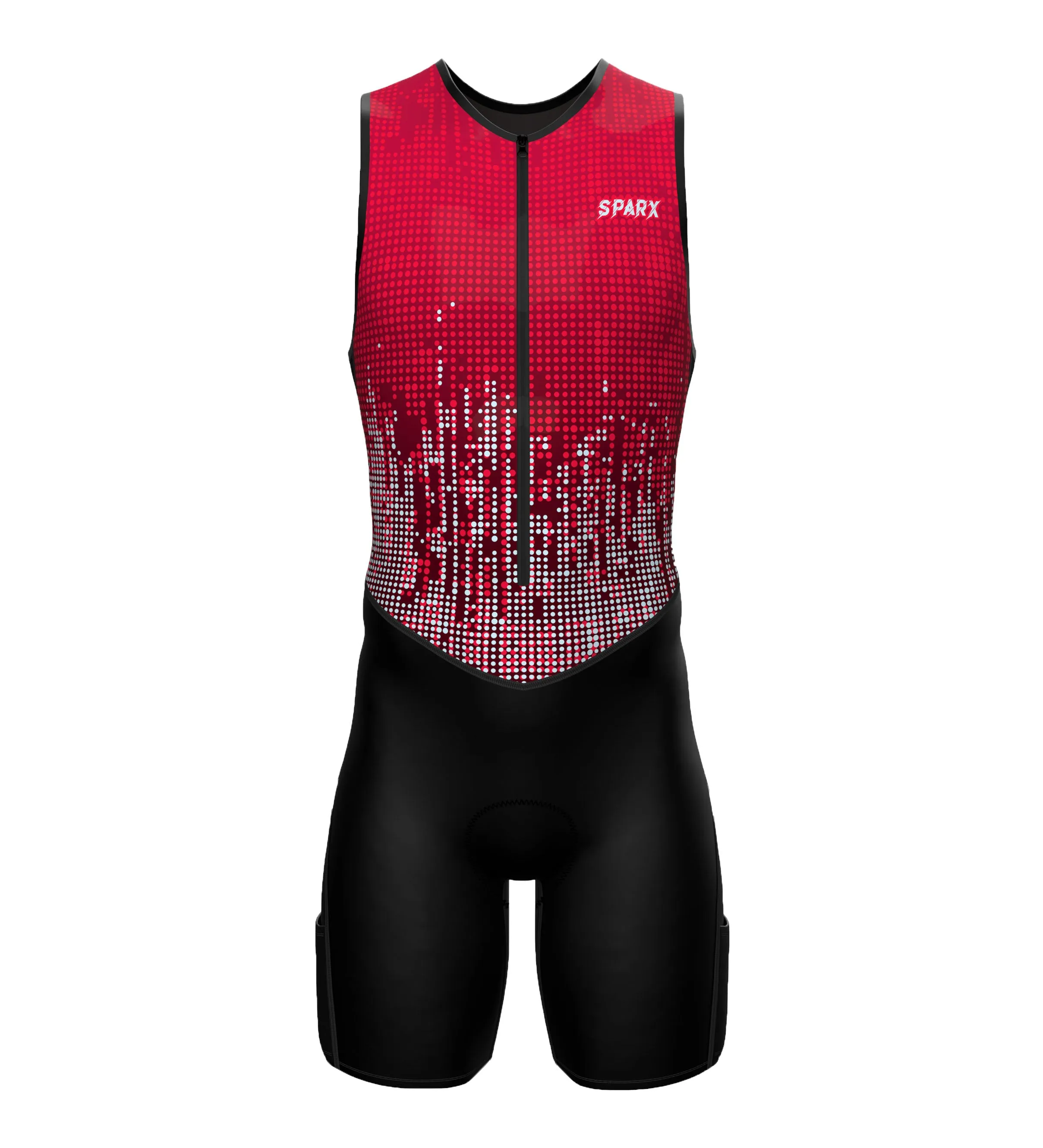 Sparx Mens Premium Triathlon Suit Padded Triathlon Tri Suit Race Suit Swim Bike Run Cycling Suit