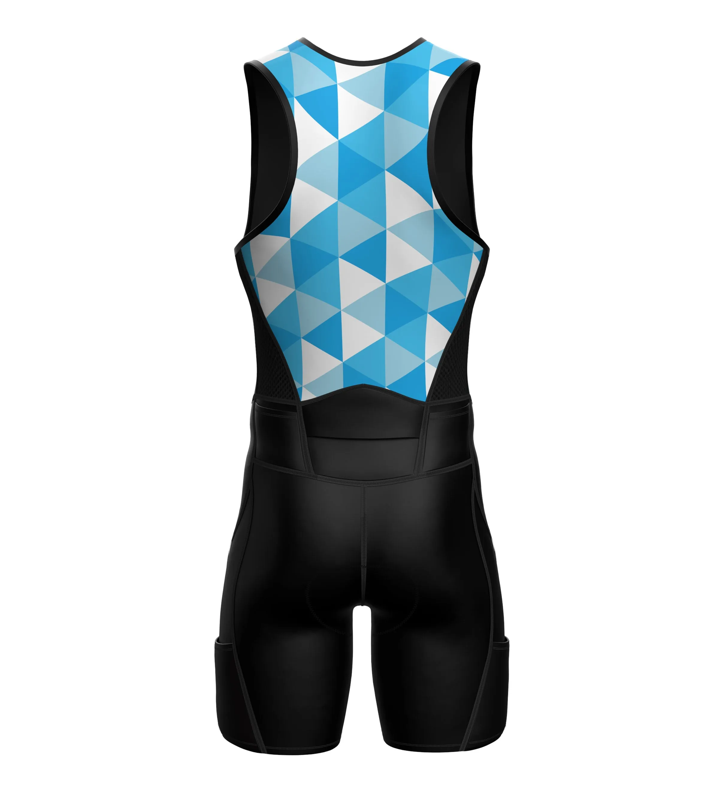 Sparx Mens Premium Triathlon Suit Padded Triathlon Tri Suit Race Suit Swim Bike Run Cycling Suit