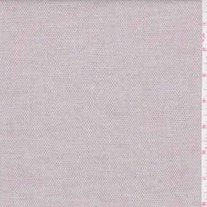 Taupe Brown Pique Shirting Fabric