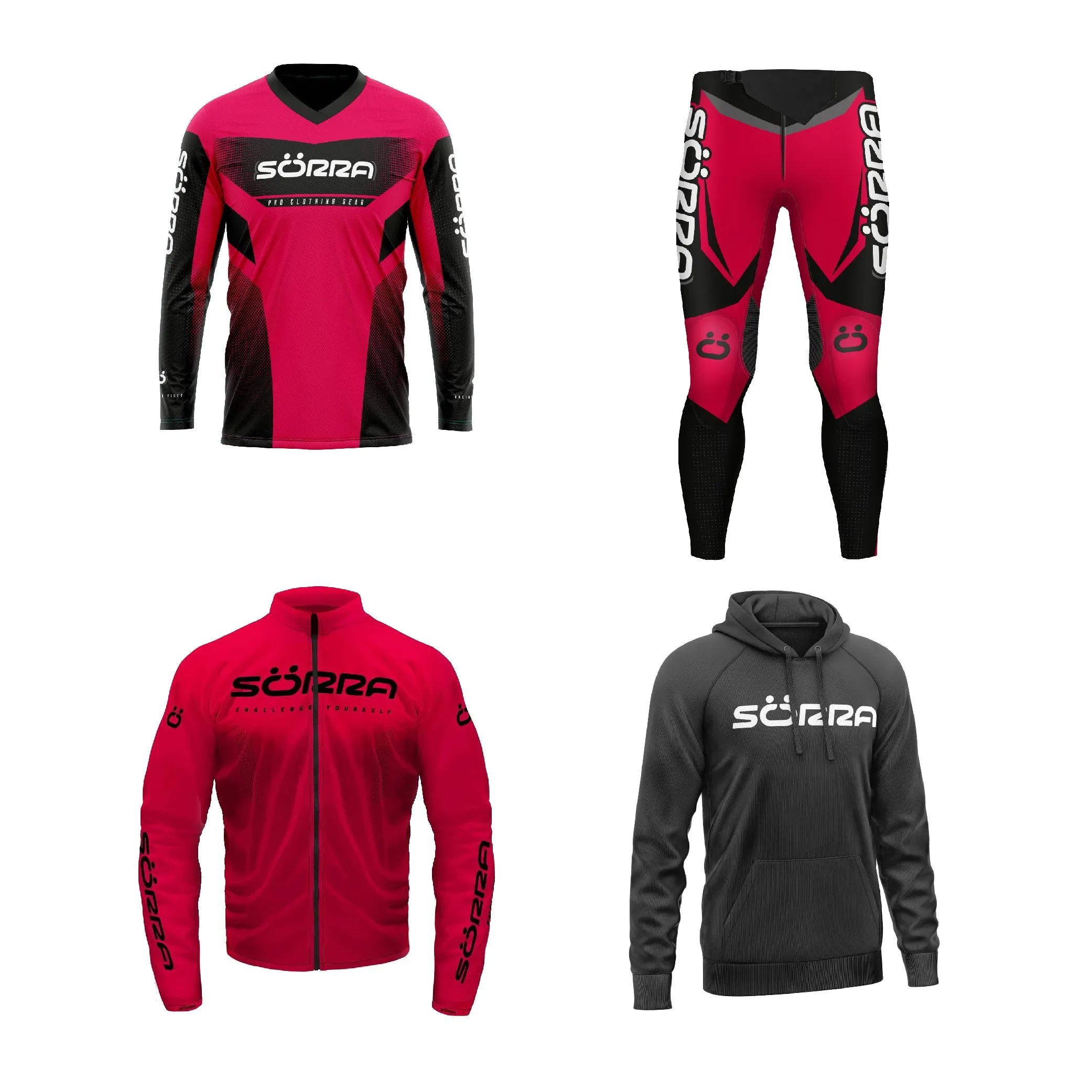 TRIAL CLOTHING SET 4 RACING   HOODIE