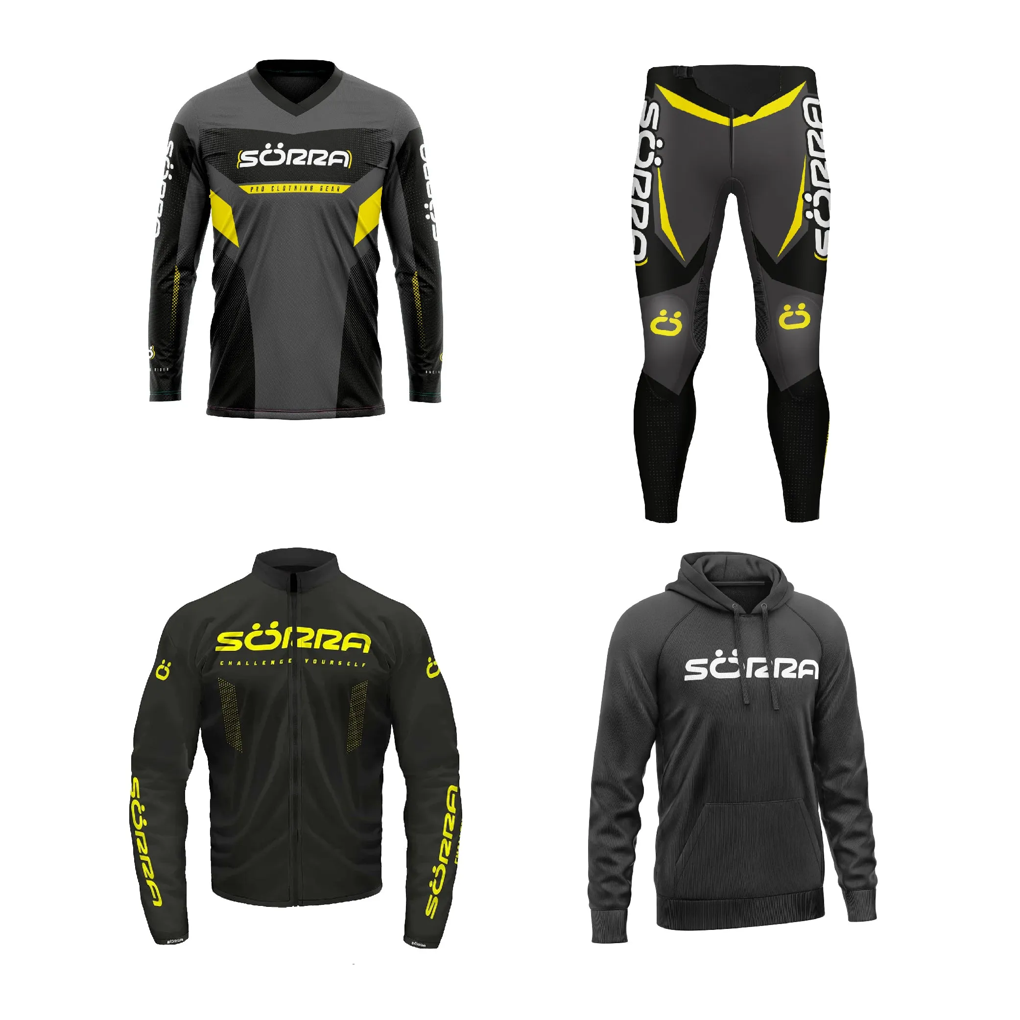 TRIAL CLOTHING SET 4 RACING   HOODIE