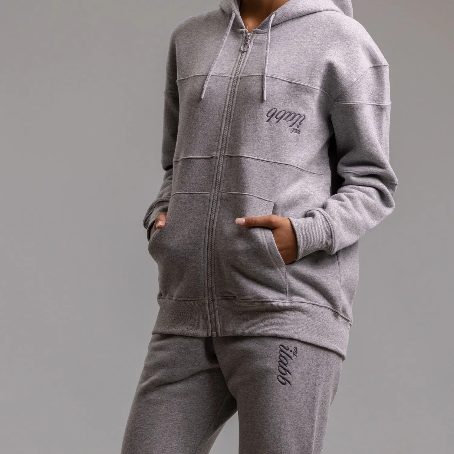 Unscripted Zip Hood Women's GREY MARLE