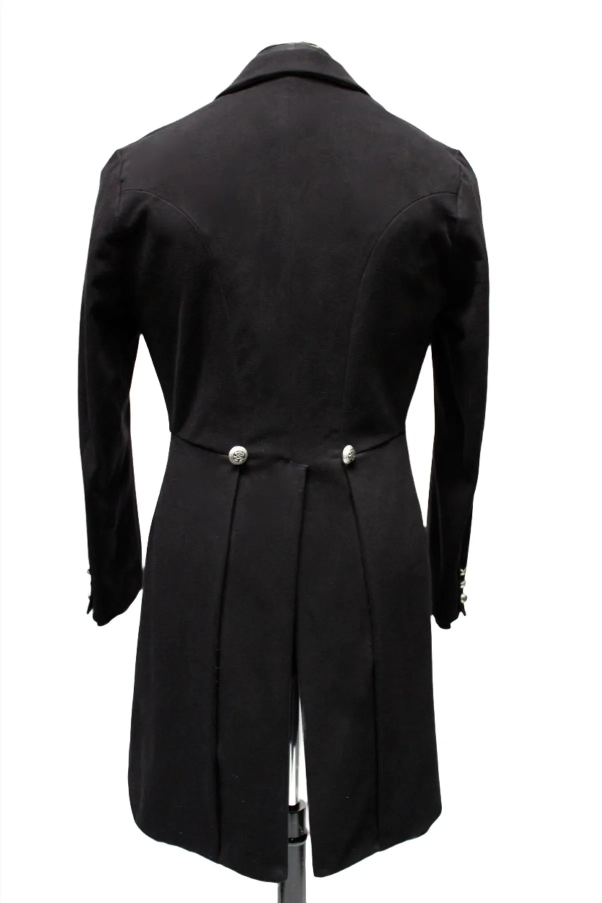 VICTORIAN TAILCOAT - BLACK DENIM