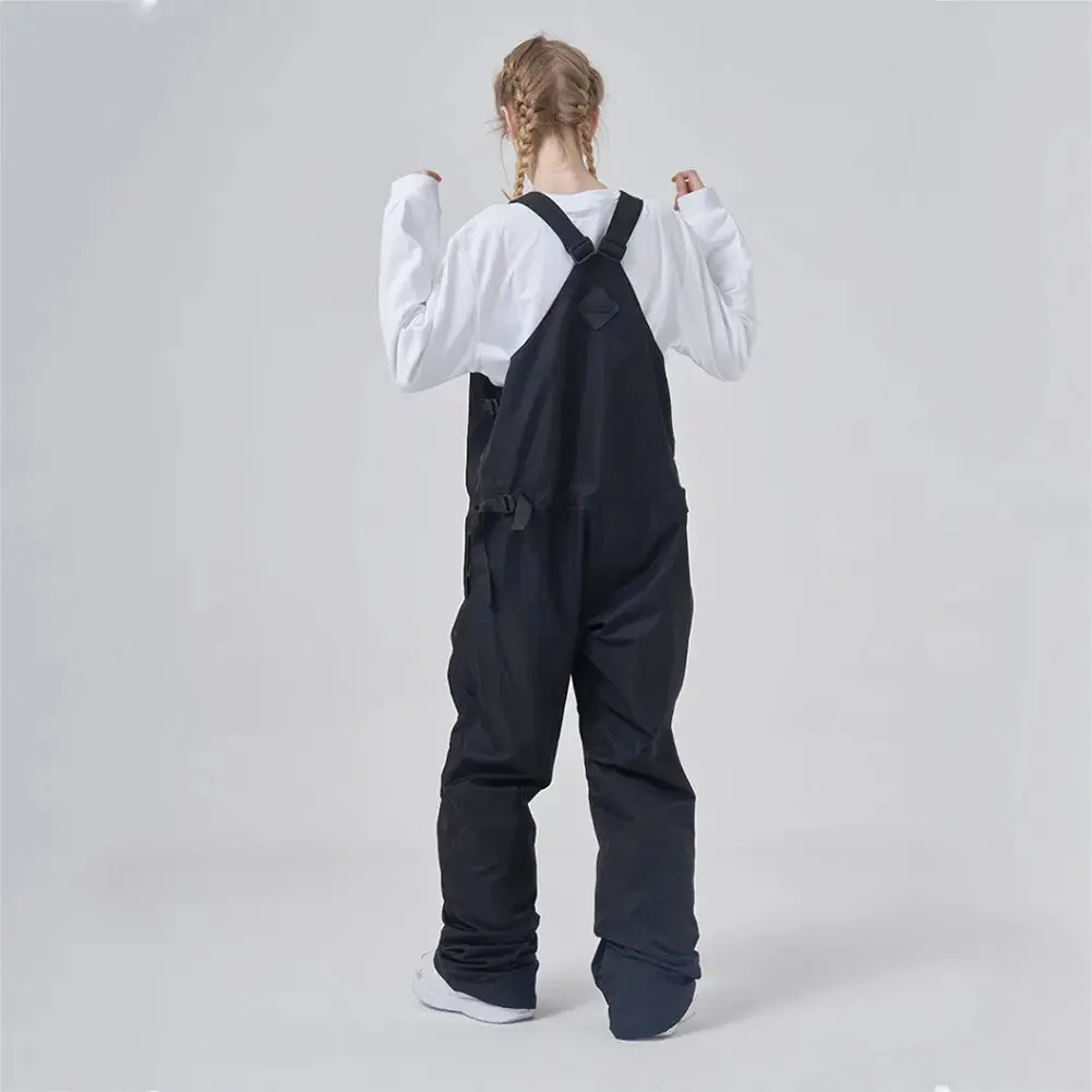 Women Insulated Snow Snowboard Bibs Pants