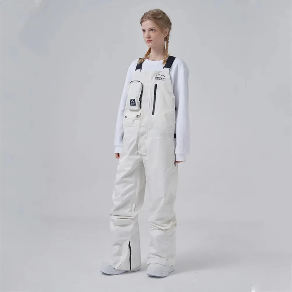 Women Insulated Snow Snowboard Bibs Pants