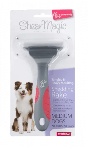 Yours Droolly Shear Magic Shedding Rake Medium